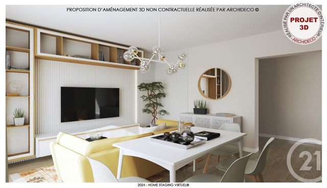 Appartement T4 à vendre - 4 pièces - 79.89 m2 - MARSEILLE - 13004 - PROVENCE-ALPES-COTE-D-AZUR - Century 21 Longchamp Immobilier